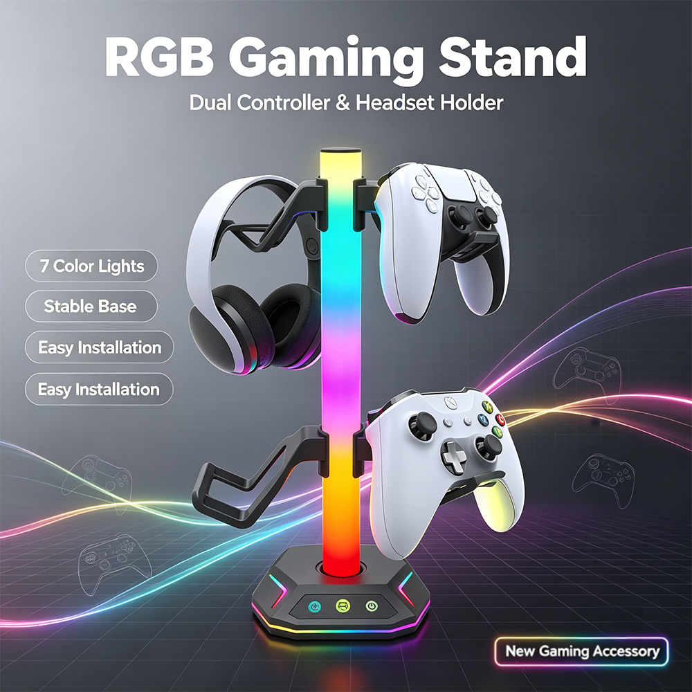 Headphone Stand Desk - Uchwyt na kontroler Playstation5 Wieszak na