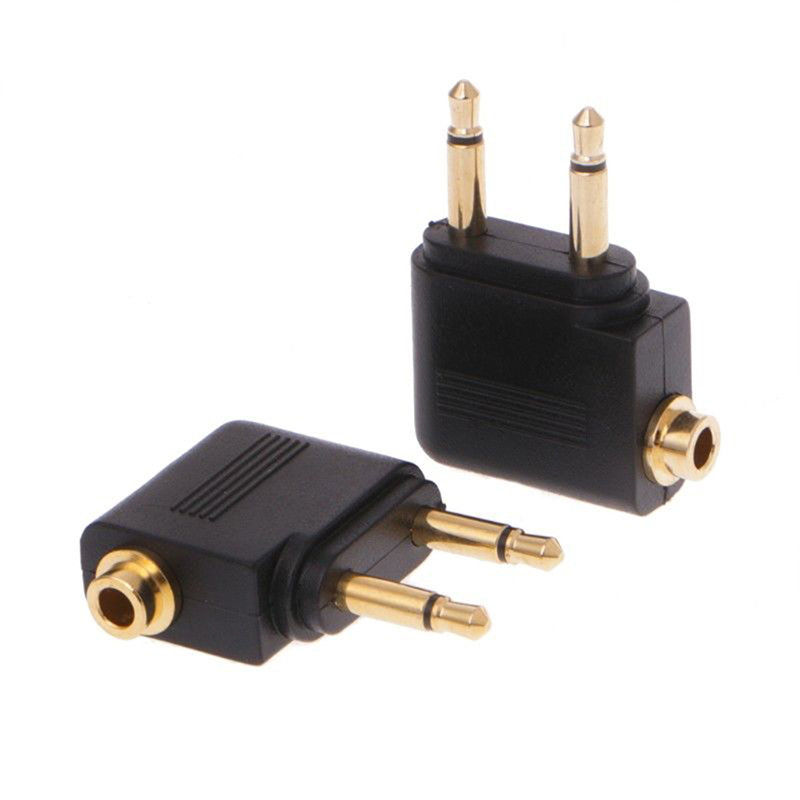 Earphone Splitter Jack - 1 szt. Pozłacany niklem adapter audio
