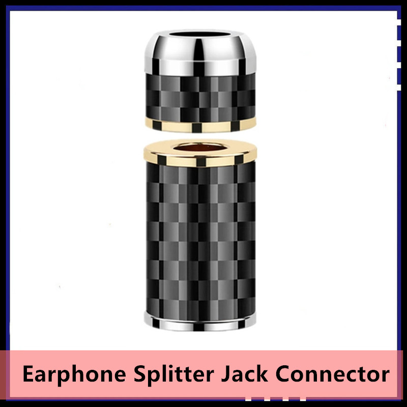 Earphone Splitter Jack - Rozdzielacz słuchawek Y 6.0mm na 5.0mm
