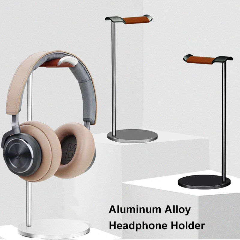Headphone Stand Desk - Zakrzywiony aluminiowy stojak na słuchawki Solidny
