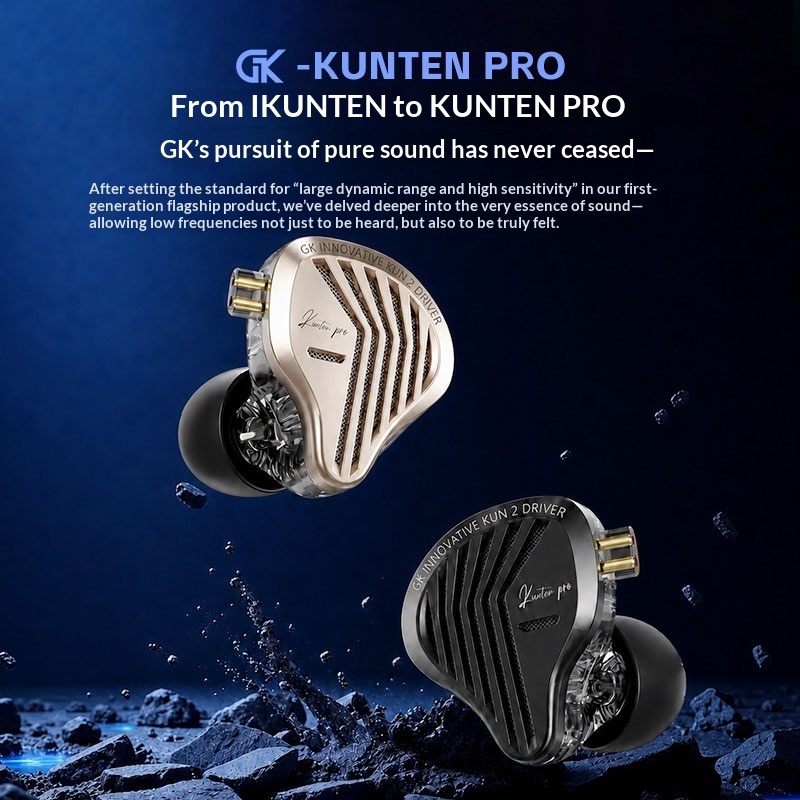 GK KUNTEN PRO – wysokiej jakoś – Audiophile Headphone Wired recenzja i cena
