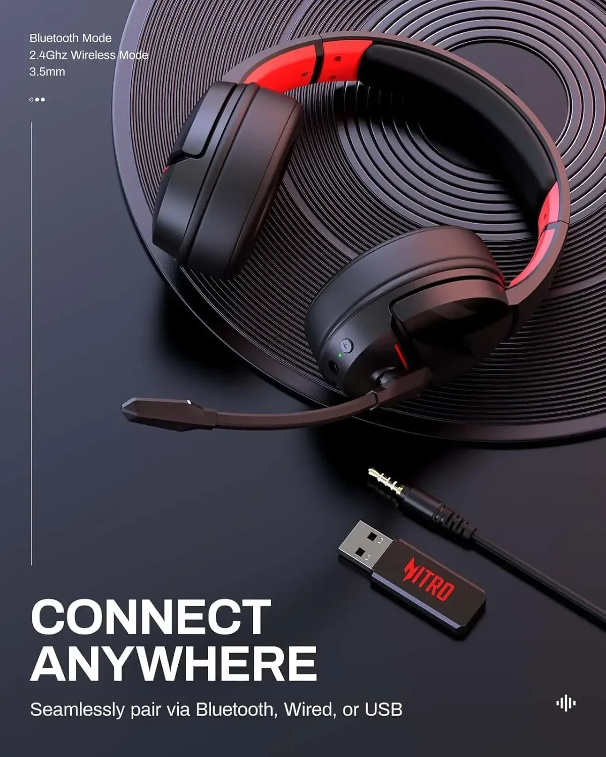 Bezprzewodowe słuchawki Acer K – Gaming Headset Rgb recenzja i cena