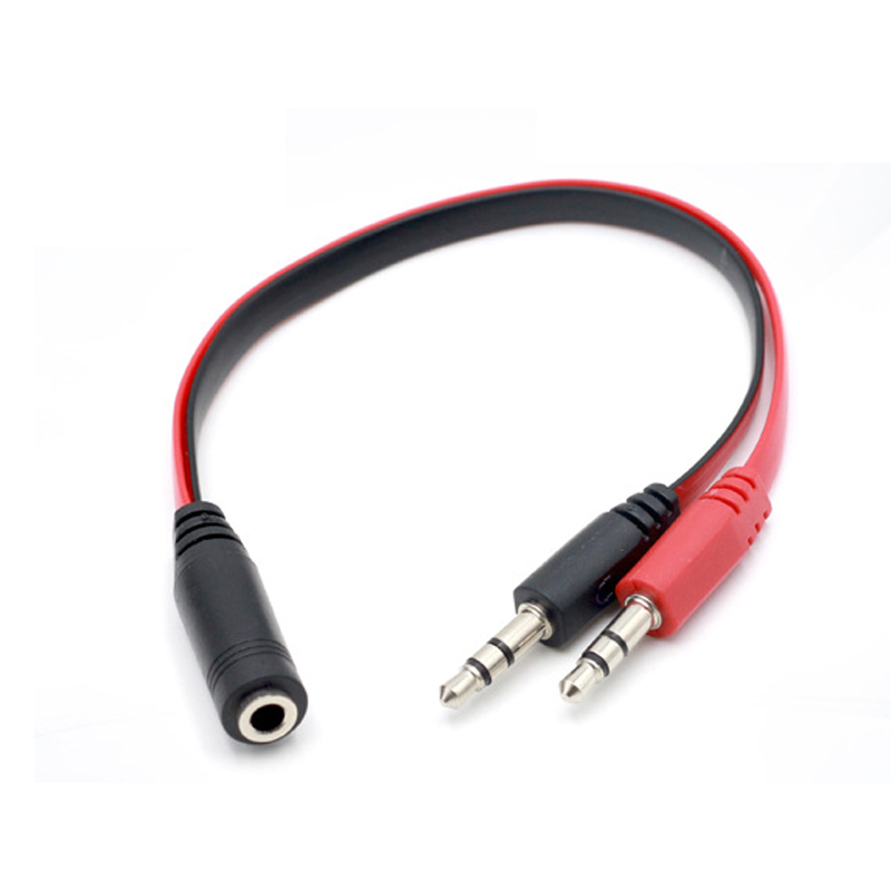 Kabel audio AUX 3,5 mm 1 żeńsk – Earphone Splitter Jack recenzja i cena