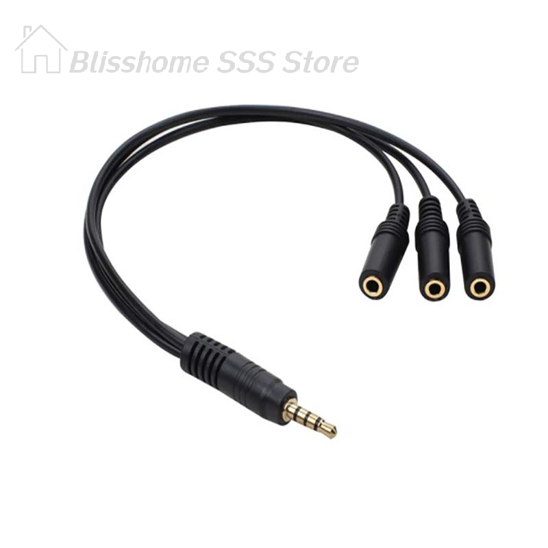 【S】Rozdzielacz audio 3.5mm 3-p – Earphone Splitter Jack recenzja i cena