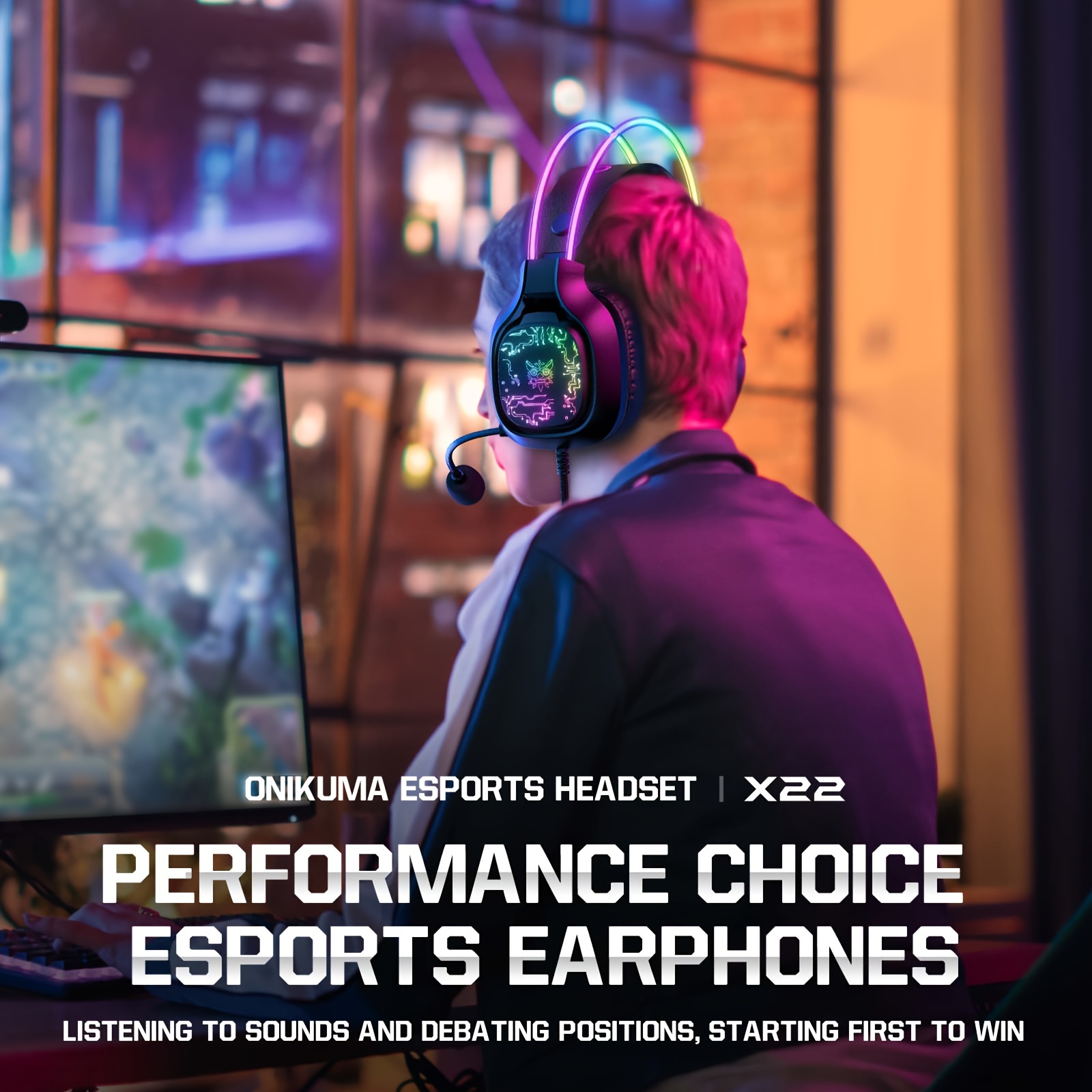 Słuchawki gamingowe ONIKUMA X2 – Gaming Headset Rgb recenzja i cena