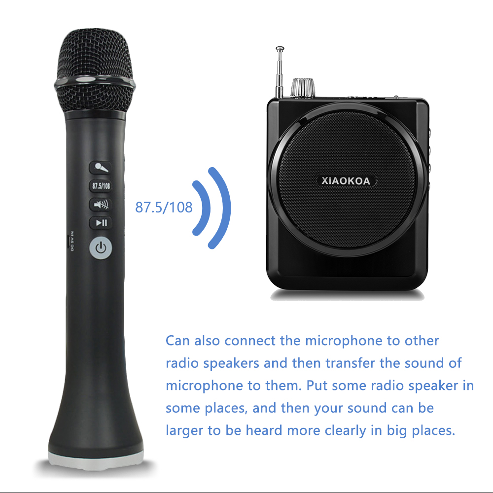 XIAOKOA L-698 15W bezprzewodow – Shure Mic Sm58 recenzja i cena