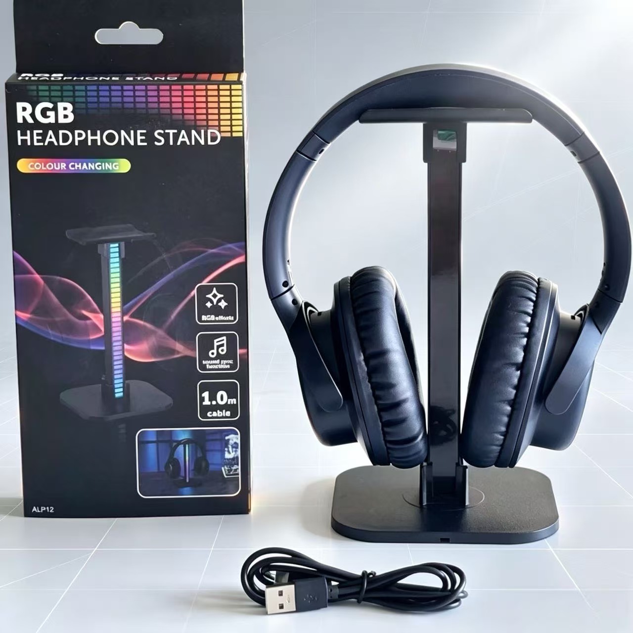 Stojak na słuchawki gamingowe  – Gaming Headset Rgb recenzja i cena