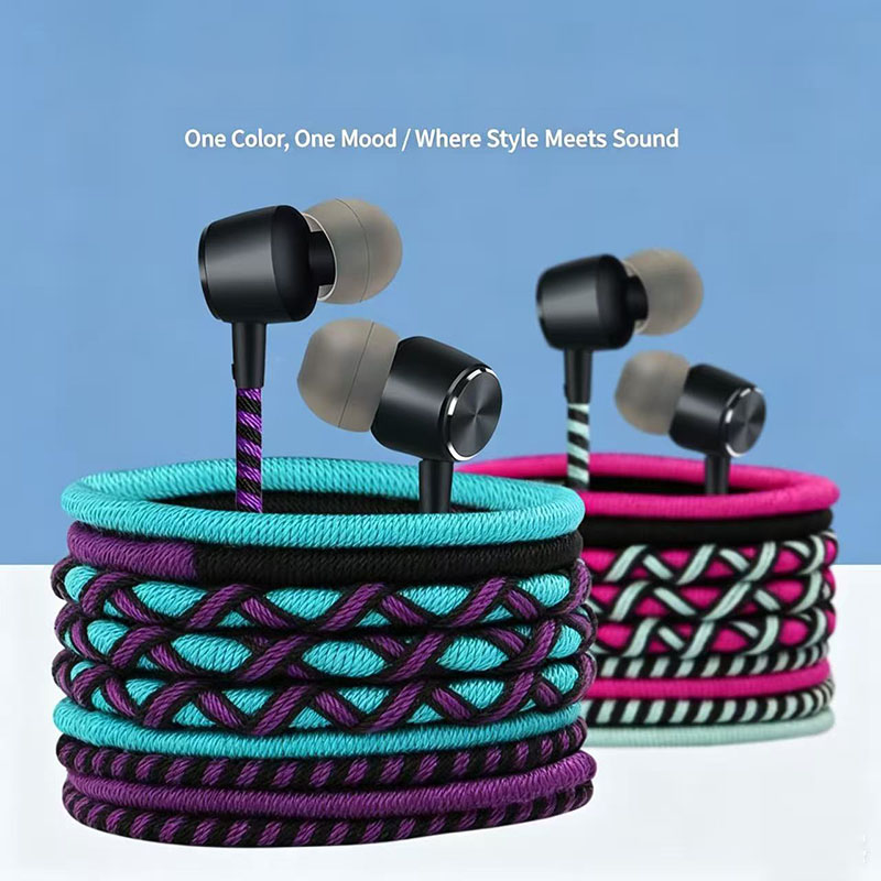Słuchawki przewodowe z oplotem – Audiophile Headphone Wired recenzja i cena